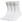 Adidas Κάλτσες Mid-Cut Crew Socks 3 pairs